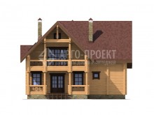 1-30 Проект великолепного бревенчатого дома