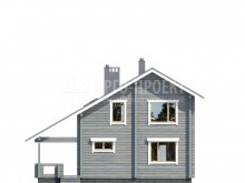1-39 Экономичный деревянный дом
