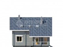 1-39 Экономичный деревянный дом
