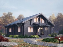 1-59 Проект деревянного дома