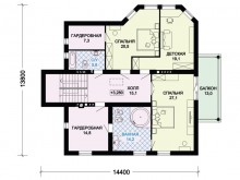 3-34 Комфортабельный трехэтажный особняк